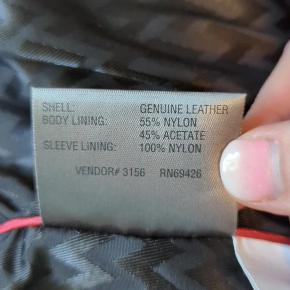 Wilsons Leather Black Leather Jacket - Picture 10 of 10